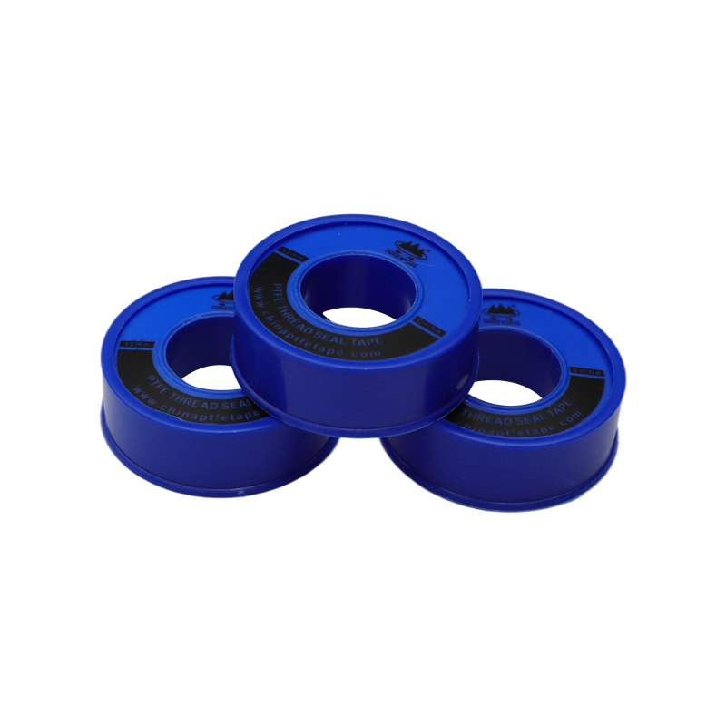 Blauwe ptfe-tape